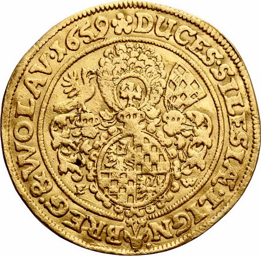 Śląsk. Dukat 1659, Brzeg
